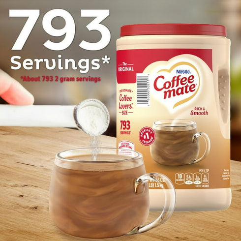 Nestlé Coffee-mate Powdered Creamer, Original, 56 oz